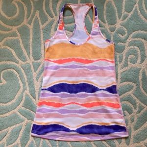 Lululemon printed tank top